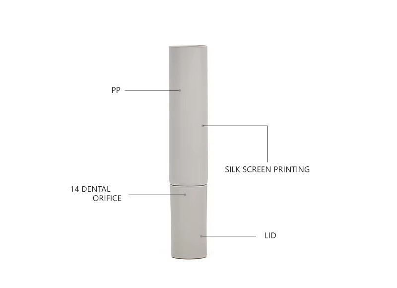 15ml Custom Empty Squeeze Plastic Hydrating Lipstick Tube Lip Balm Lip Gloss Container With Zinc Alloy Metal Applicator
