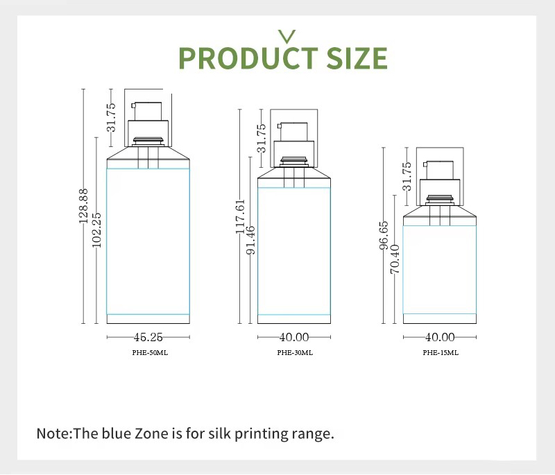 15ml 30ml 50ml Premium Skincare Cosmetics Custom Round Airless Spray Bottle Lotion Spray Bottle Travel Refillable Packaging