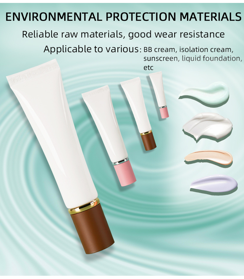60ml pressurized pump head hose spray head BB/CC cream essence lotion hose vacuum lotion pump sunscreen packaging