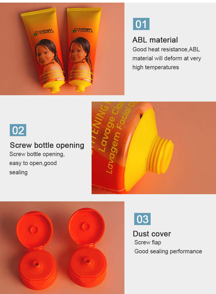 ABL tube for Pet nutrition cream, hair conditioner, hand cream,BB cream,sunscreen gel,skin cream,cleaser and other cosmetic tube