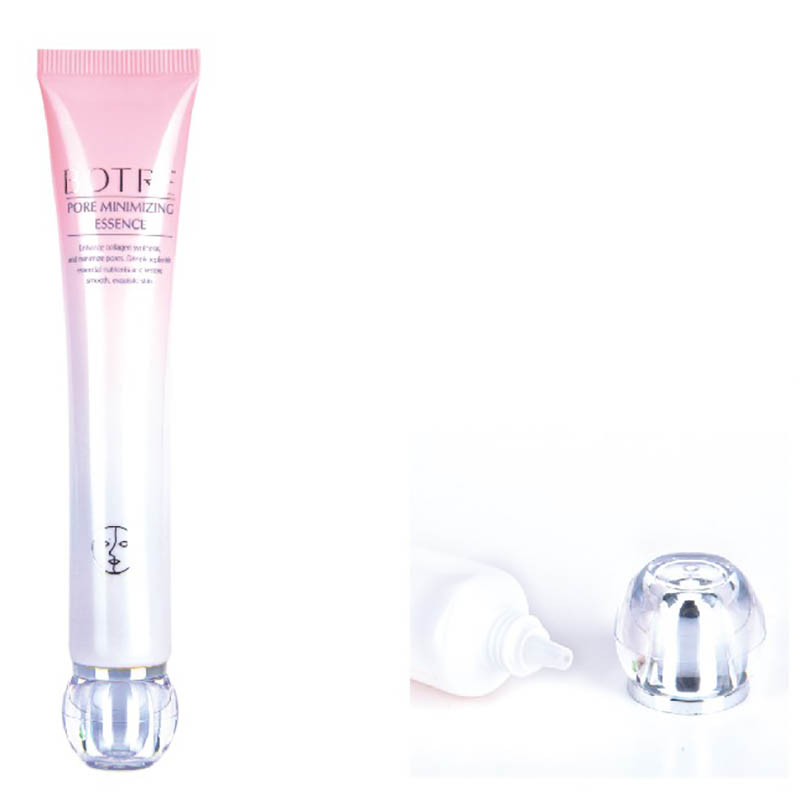 plastic tube with acrylic ball-cap for cosmetic packaging
