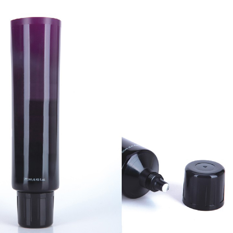 200ml plastic tube with screw cap for cosmetic packaging