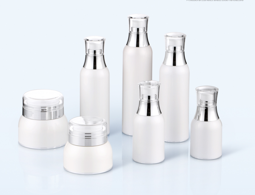 hot-sale glass bottle container for cosmetic packaging