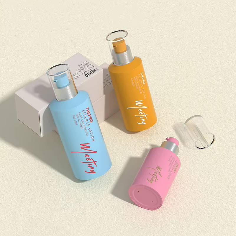 15ml 30ml 50ml Premium Skincare Cosmetics Custom Round Airless Spray Bottle Lotion Spray Bottle Travel Refillable Packaging