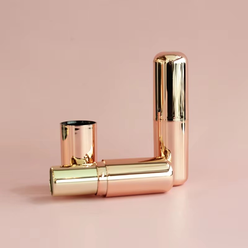 New Design Luxury Lipstick Tube Rose Gold Empty Lipstick Tubes Wholesale Custom Lipstick Container Manufactures
